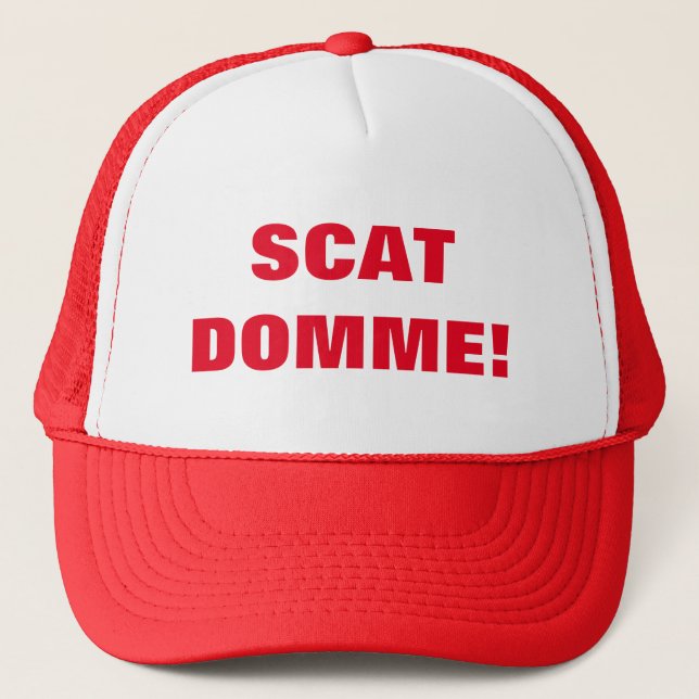 BONÉ SCAT DOMME! (Frente)