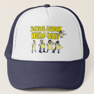 Boné School Lunch Hero Day hat