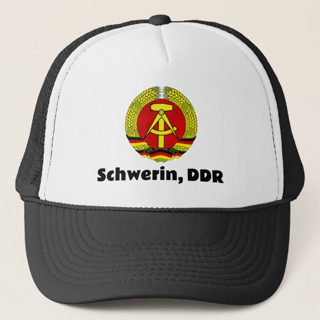 Boné Schwerin, DDR, Schwerin, Alemanha, Ossi da Alemanh (Frente)