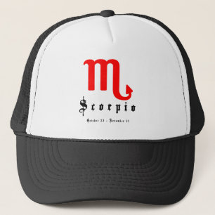 Boné Scorpio, 23 de outubro - 21 de novembro