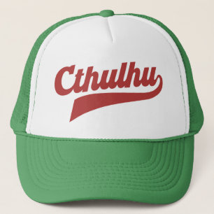 Boné Script da Liga Cthulhu - Letra Vintage Eldritch