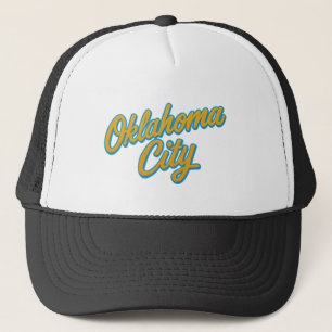 Boné Script de Cidade de Oklahoma - Orgulho OKC Retroat