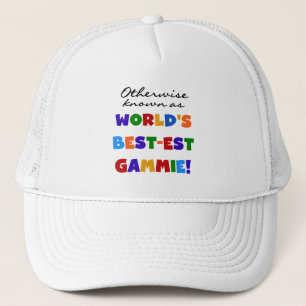 Boné Se não sabido como o camiseta do Melhor-est Gammie