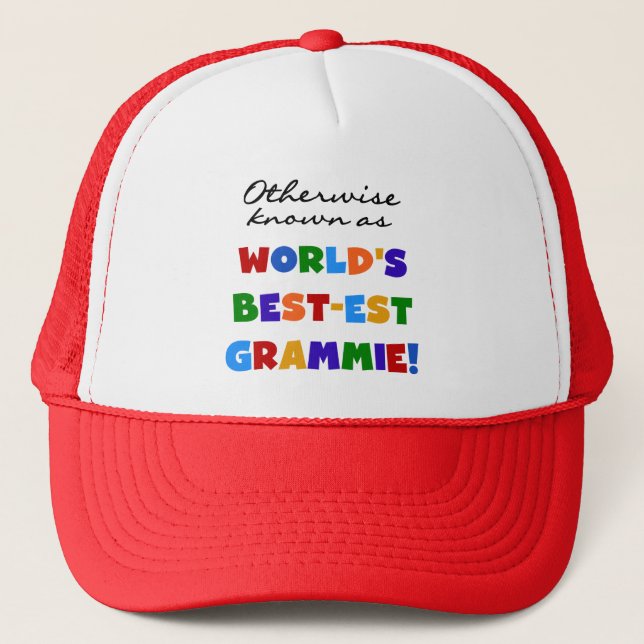Boné Se não sabido como presentes do Melhor-est Grammie (Frente)