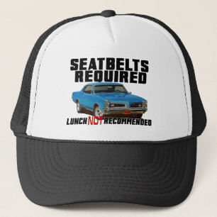 Boné Seatbelts Required for GTO