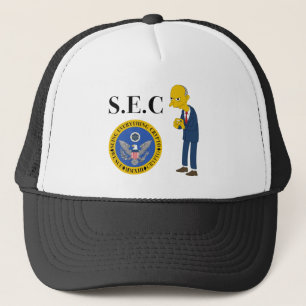 Boné SEC Processando Tudo Crypto Gary