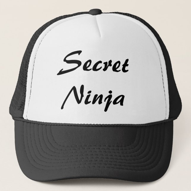 Boné secreto de Ninja (Frente)
