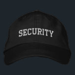 Boné Security<br><div class="desc">Custom Security Embroidered Hats Cap</div>