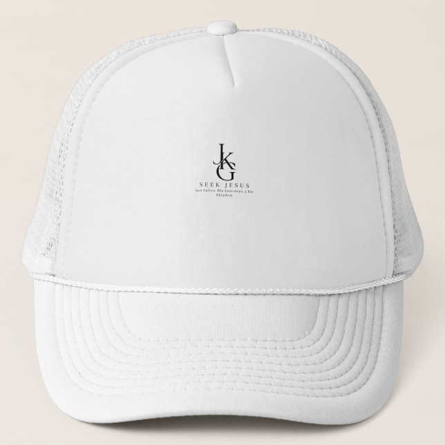 Boné Seek Jesus & Follow His Footsteps 2His Kingdom cap (Frente)