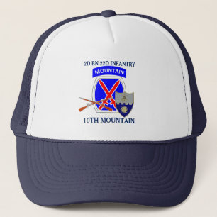 BONÉ SEGUNDO BATTALION 22º HAT DE MONTANHA INFÂNCIA 1