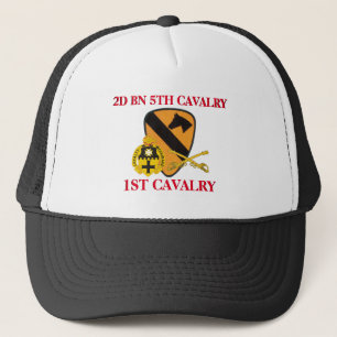 BONÉ SEGUNDO BATTALION 5 CAVALRY 1RUA CAVALRY HAT