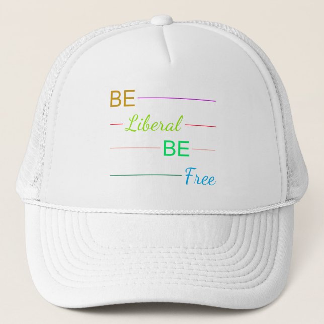 Boné Seja Liberal Seja Livre (Frente)