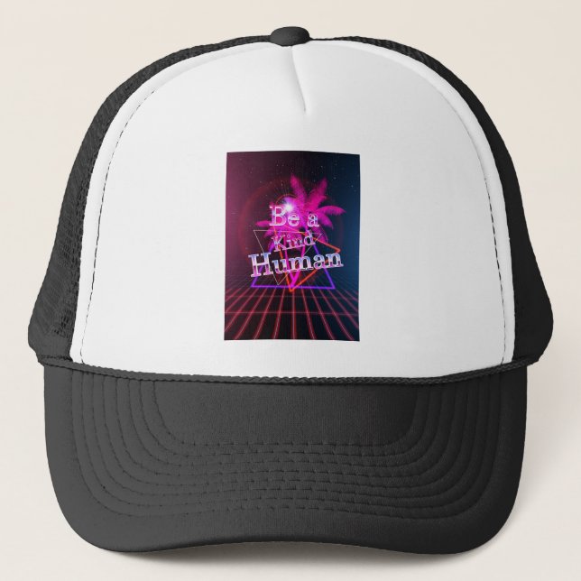 Boné Seja um ser humano (Frente)