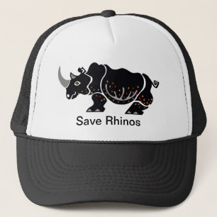 Boné Selvagem - Salvar RHINOS - Animais ameaçados - Nat