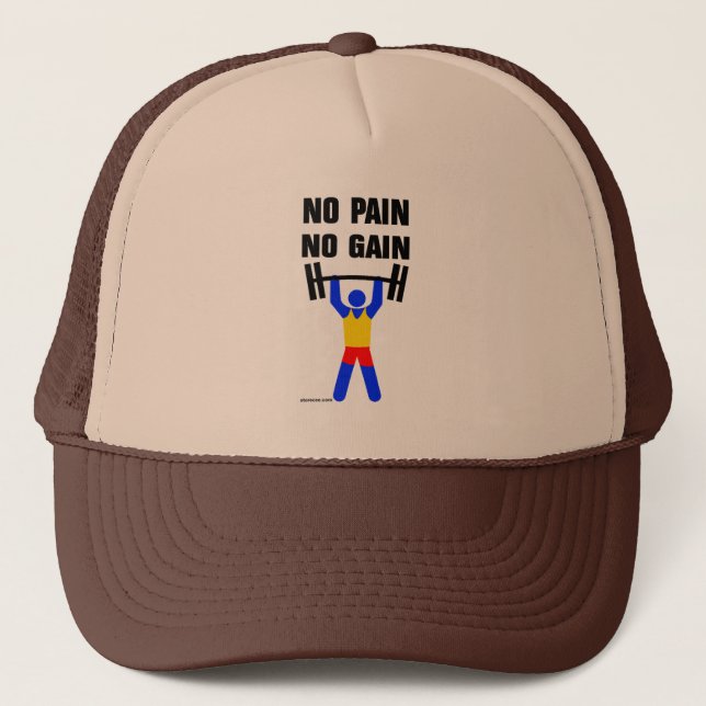 Boné Sem Dor Sem Ganho (Frente)