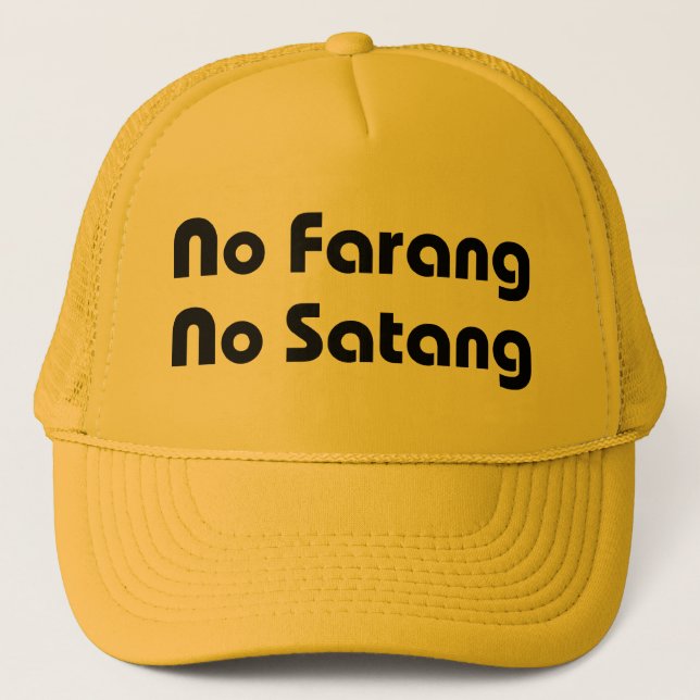 Boné Sem Farang Sem Satang (Frente)