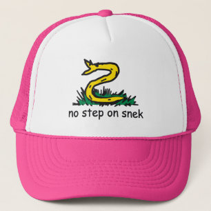 Boné Sem passo na cobra memes Cobra de Gadsden Amarelo