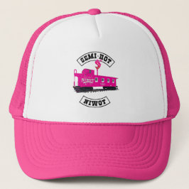 Boné Semi Hot Niwot Trucker Hat - Rosa