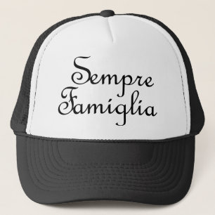 Boné Sempre Famiglia - Italiano - Família Sempre