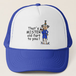 Boné Senhor Velho Fart Aniversário Humor