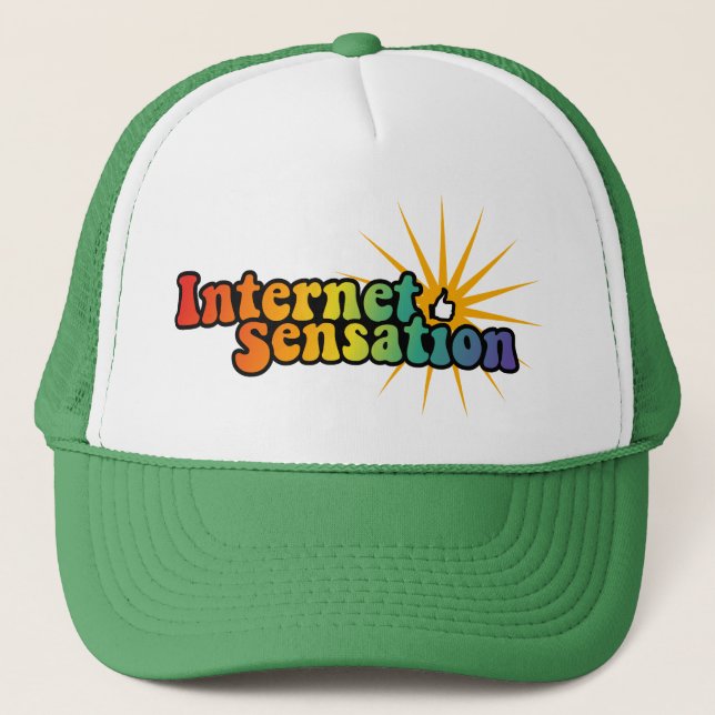 Boné Sensação de Internet (Frente)