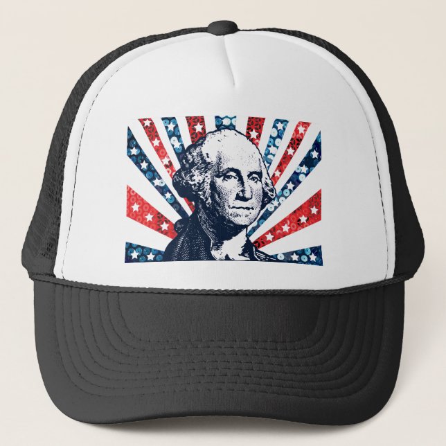 Boné sequin george washington (Frente)