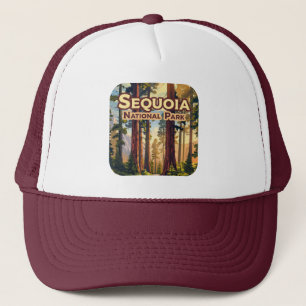 Boné Sequoia National Park California Tree Retro