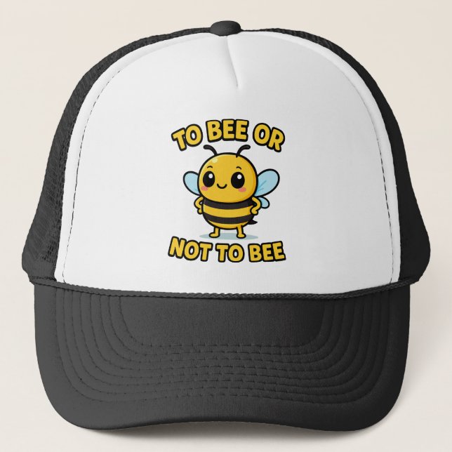 Boné Ser abelha ou não ser abelha (Frente)