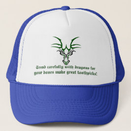 Boné Ser prudente com chapéu dos dragões