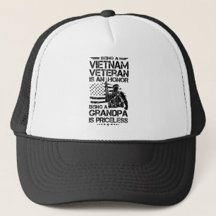 Boné Ser Um Veterano Do Vietnã É Um Avô De Presente 