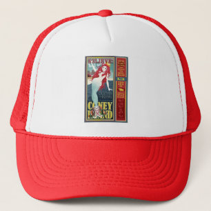 Boné sereia redheaded do Coney Island