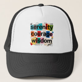 Boné Serenity Wisdom Courage - 