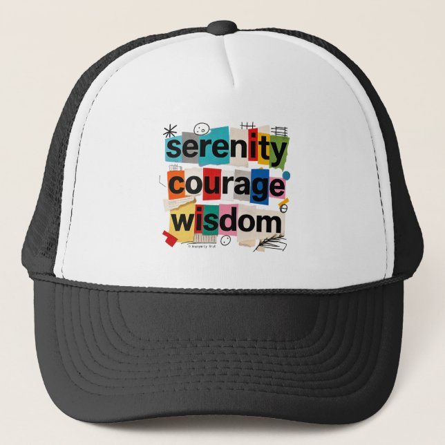 Boné Serenity Wisdom Courage -  (Frente)