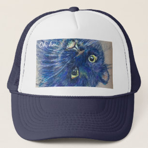 Boné Série do gato do pop - chapéu do camionista de 0