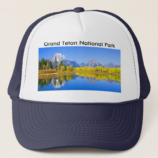 Boné Série grande 1 do parque nacional de Teton (Frente)