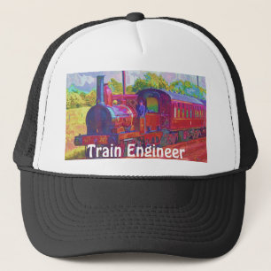 Boné Série Railway do chapéu do engenheiro do trem do