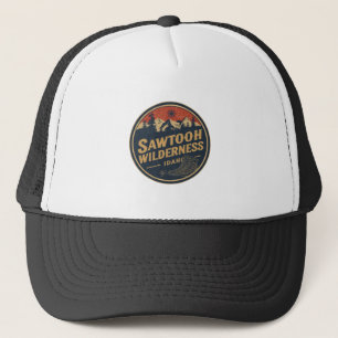 Boné Serrilhado Deserto Idaho Montanha Caminhada Alpino