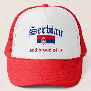 Boné Sérvio orgulhoso