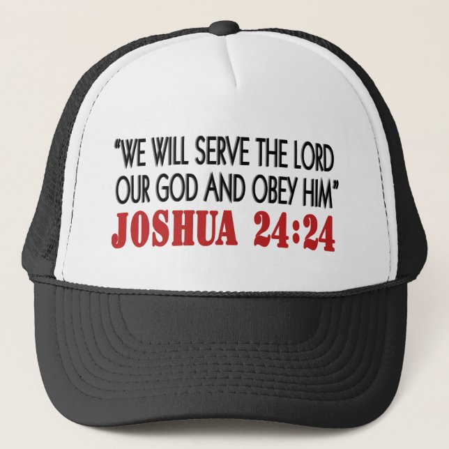 Boné Servir e obedeça (Frente)