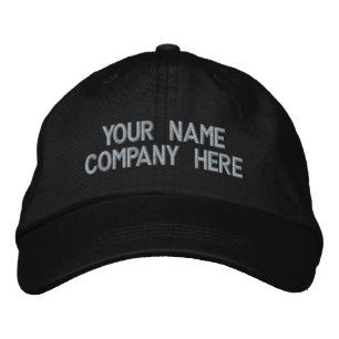Boné Seu chapéu de baseball personalizado de texto pers