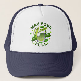 Boné Seu Copo Fique Cheio Cerveja Verde St. Patrick's