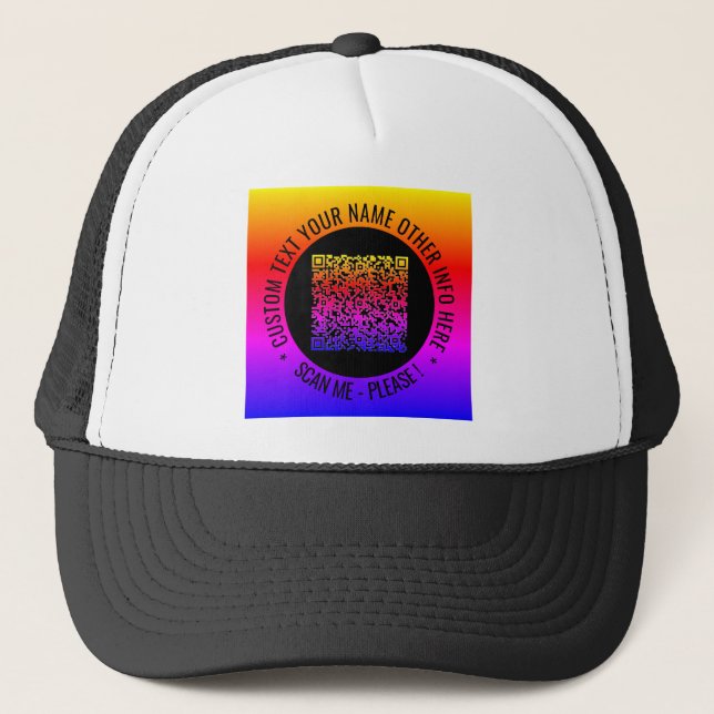 Boné Seu Hat Personalizado de Trucker Personalizado de  (Frente)