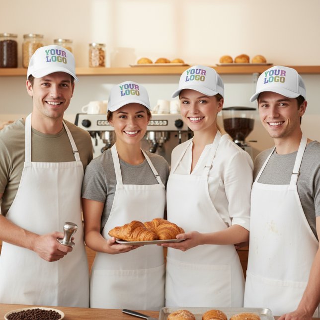 Boné Seu Logotipo Personalizado Negócios Personalizados (Your Logo Personalized Custom Business Trucker Hat
by Ricaso. ideal for small or corporate business)