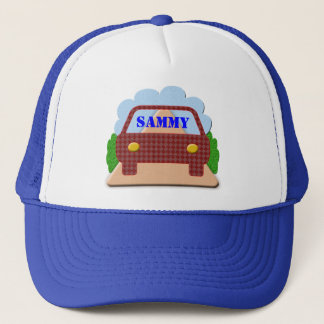 Boné Seu nome no carro