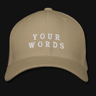 Boné Seu Word Khaki