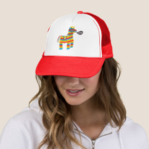 Boné Sez engraçado HOLA do asno da festa colorida de