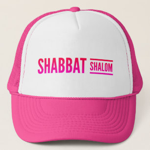 Boné Shabbat Shalom Rosa