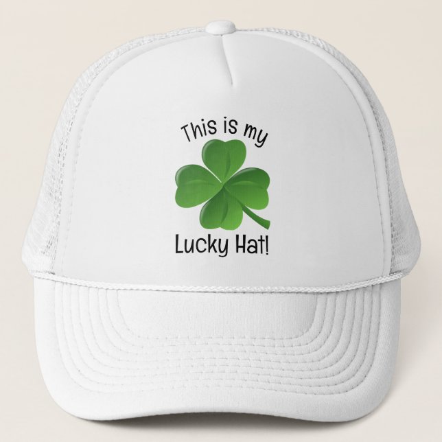 Boné Shamrock Lucky Hat (Frente)