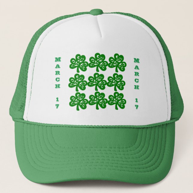 BONÉ SHAMROCK MARCH 17 (Frente)