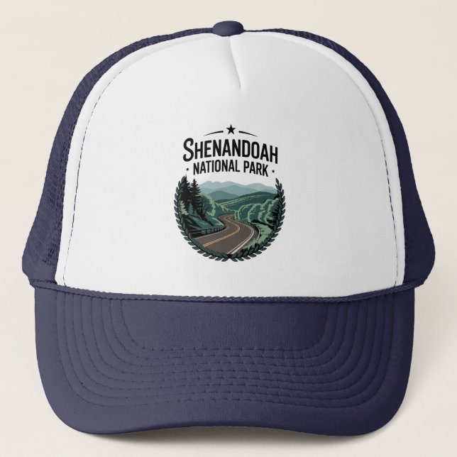 Boné Shenandoah National Park Skyline Drive View Design (Frente)